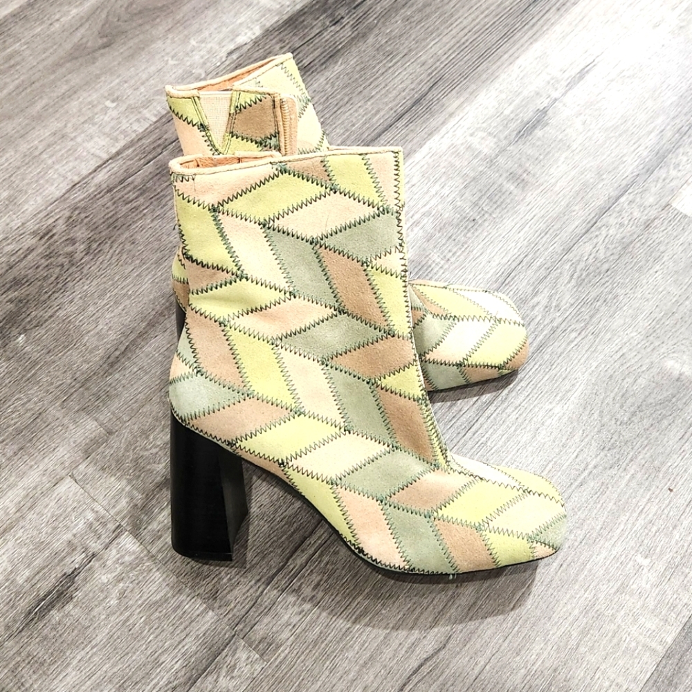 ✨ Jeffrey Campbell Suede Block Heel Boots – BRAND NEW! ✨